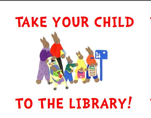 Take your child to the library!